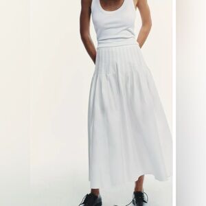 Zara PLEATED MIDI SKIRT